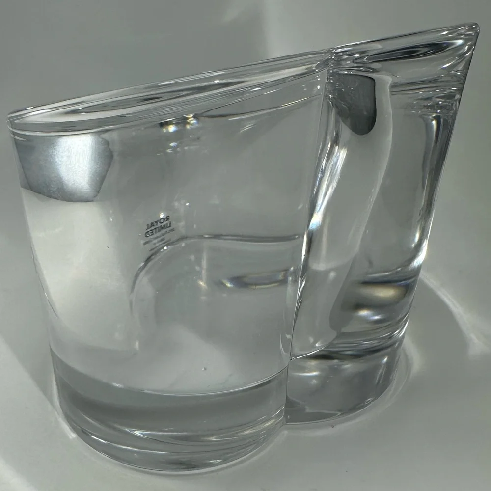 Royal‎ Limited Clear Heart Votive Candleholder 24% Full Lead Crystal